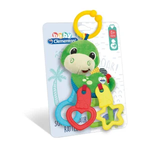 Baby Clementoni Sonajero blandito dinosaurio