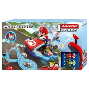 Carrera First Mario Kart™ – Pista de carrera de 2.9 m – Mario vs. Luigi