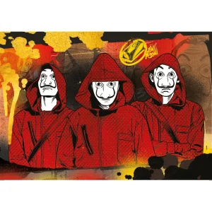 ROMPECABEZAS X 250 PIEZAS, LA CASA DE PAPEL