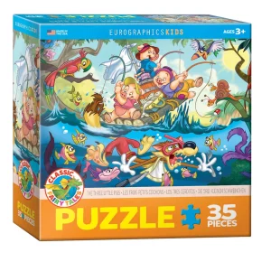 ROMPECABEZAS LOS TRES CERDITOS X 35 PZS