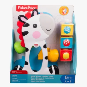 Fisher-Price Juguete para Bebés Cebra Bloques...