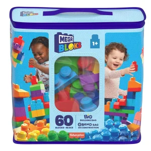 Mega Bloks Juguete de Construcción Bolsa Clásica 60 Bloques
