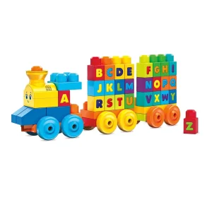 Mega Bloks Juguete de Construcción Tren de Aprendizaje ABC