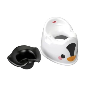 Fisher-Price Baby Gear Juguete para Bebés Mi Primera Bacinica de Pingüino