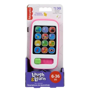 Fisher-Price Juguete Smartphone De Aprendizaje Rosa