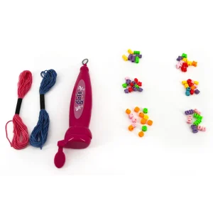 SET DE CUENTAS PARA PULSERA CON TRENZADOR