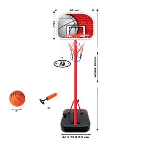 SET DE BASKET CON PELOTA DE...